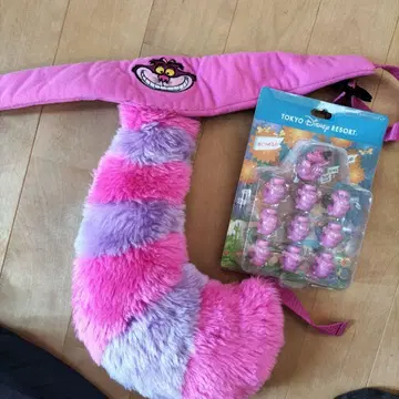 체셔 고양이 머리띠와 피규어 세트