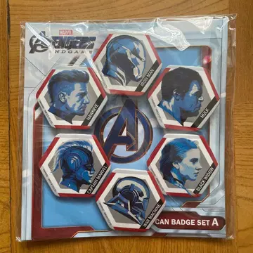 어벤져스 엔드 게임 캔뱃지 세트 A