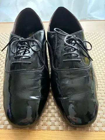 댄스 신발 블랙 남성용 26~26.5cm