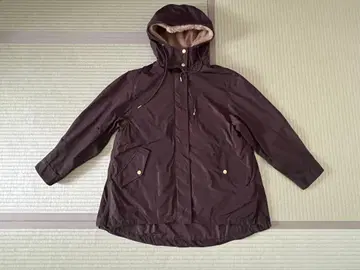 SLOBE IENA 여성용 다크 브라운 3웨이 블루종 아우터