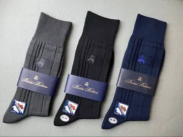 브룩스 브라더스 삭스 3색 세트 26~28, 25-27cm