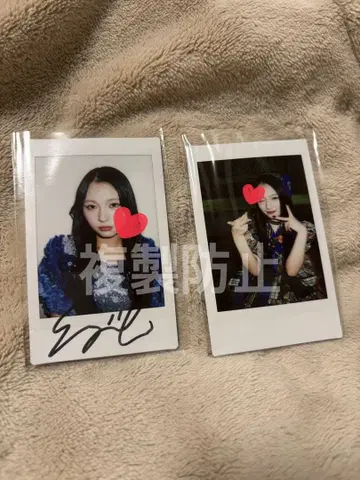 CANDYTUNE 키리하라 미즈키 폴라로이드 세트 1장 사인 포함