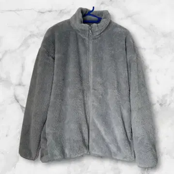 유니클로 그레이 플리스 자켓 지퍼 FREE 사이즈