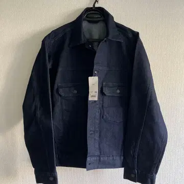 미사용 택 포함 UNIQLO 데님 자켓 68 Blue L 사이즈 2nd