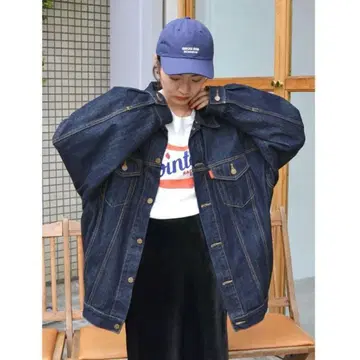 Ungrid 언그리드 빅 실루엣 데님 자켓 인디고