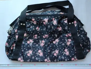 꽃무늬 보스턴 백 대용량 HusHusH