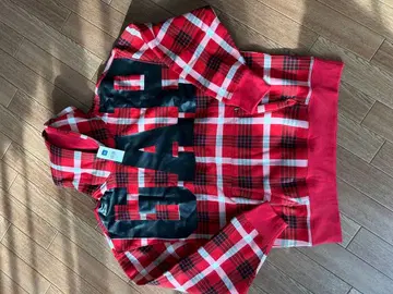 GAP 체크 무늬 후드티 L 사이즈