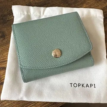 TOPKAPI 민트 그린 접이식 지갑