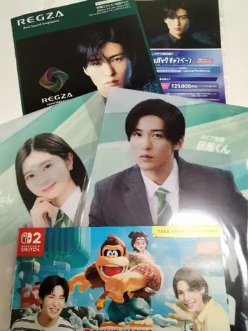 네피아 nepia 클리어 파일 메구로 렌 레그자 REGZA 총 5점