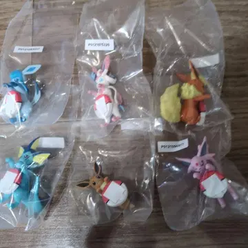 포켓몬 제일복권 F상 길거리  프렌즈 6체 세트