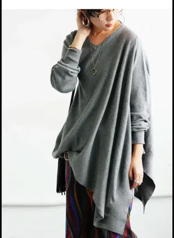 안티카 아지메 니트 미사용 택 포함