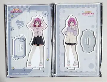 러브 라이브 니지가사키 영화 앞 아크릴 스탠드 사복 리나 2종류