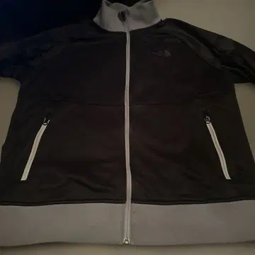 THE NORTH FACE 풀집업 자켓 블랙/그레이