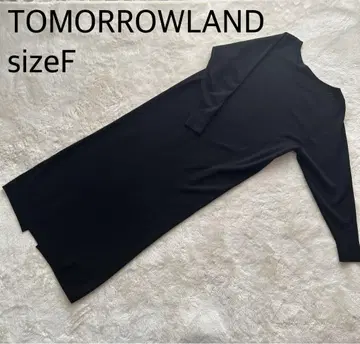 [ 새상품급 ] TOMORROWLAND 블랙 롱 원피스 사이즈 F