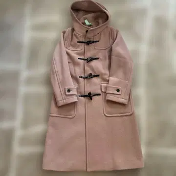 MACPHEE 핑크 더플 코트