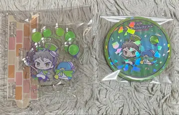 산리오 슈퍼 단간론파 턱시도샘 캔뱃지 아크릴 스탠드