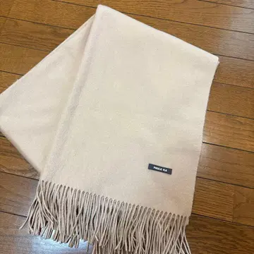 PAULE KA 베이지 프린지 머플러