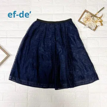 ef-de' / 에프데 오간자 튤풍 스커트 S 무릎 기장