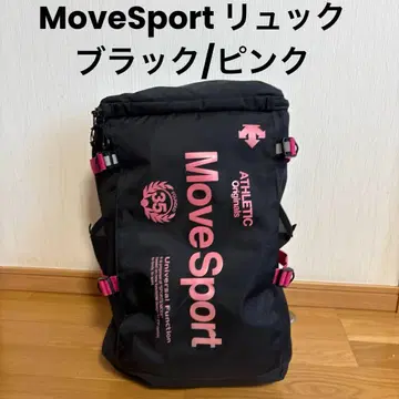 MoveSport 백팩 블랙/핑크