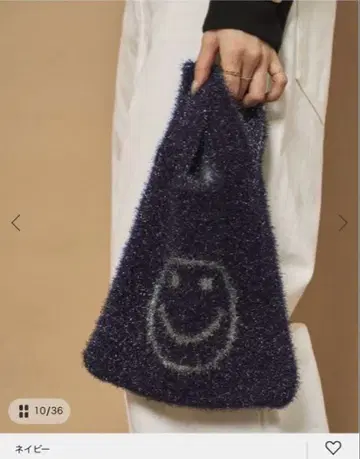 [ 미사용 택 포함 ] sparkleSMILE mini 백/네이비