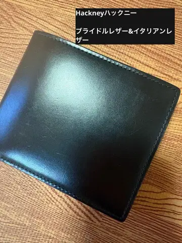 이탈리아 가죽 남성용 천연 가죽 소가죽 접이식 지갑 Hackney