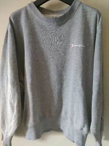 Champion 그레이 맨투맨 상하의 세트 M 사이즈