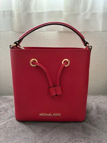 새상품급 MICHAEL KORS 레드 숄더백
