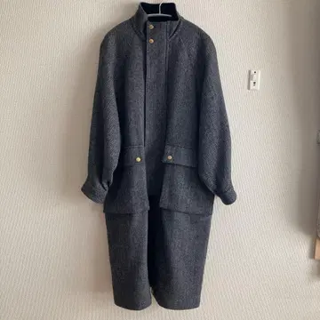 트래디셔널 웨더웨어 히트 트위드 엘르 간 코트