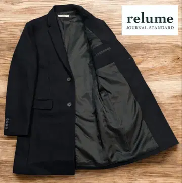 새상품급 저널 스탠다드 relume 체스터 코트 울