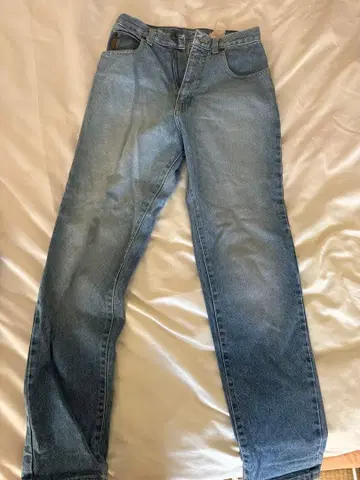 ARMANI JEANS 스트레이트 데님 라이트 블루