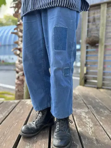 SANFOR 워크 팬츠 80s 유로 구제 의류 VINTAGE 프렌치 워크