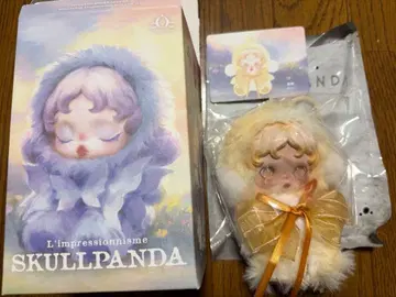 POPMART 스컬팬더 SKULLPANDA 봉제 인형 Dawn