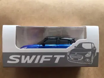 스즈키 스위프트 미니카 풀백카 블루&블랙