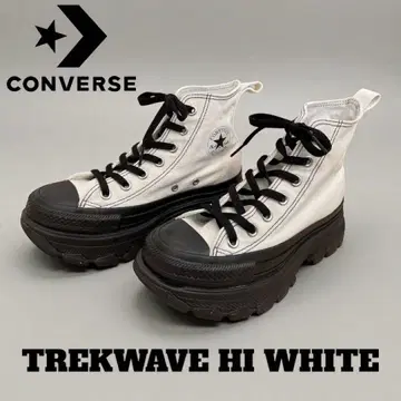 컨버스 올스타 트렉웨이브 하이 화이트/블랙