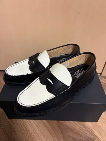 [ 새상품급 ] kenford 로퍼 바이컬러 26 사이즈 일본제