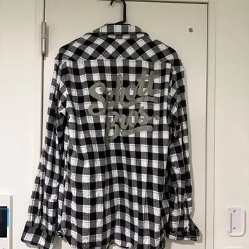 Schott 체크 무늬 플란넬 셔츠