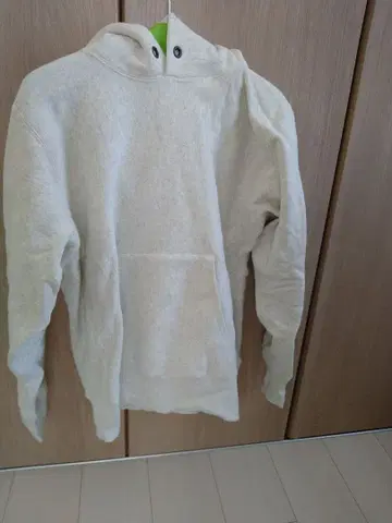 Champion 청단 택 후드 부착 후드티 L 사이즈 오토밀