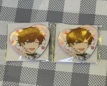 앙스타 스타포니 미니 펜라이트 하트 캔뱃지 아마기 히이로