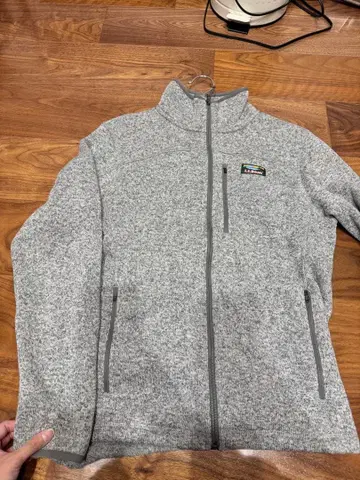 대인기! L.L. bean 그레이 플리스 자켓