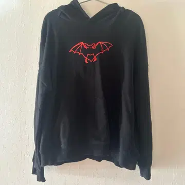 요네즈 켄시 박쥐 후드티 L 블랙 라이브 굿즈 맨투맨