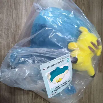 포켓몬 제일복권 B상 카비곤&피카츄 봉제 인형