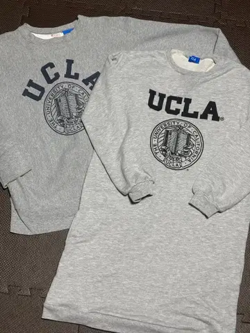 UCLA x champion 그레이 맨투맨 트레이닝복