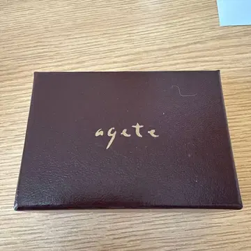 agete 후프 귀걸이