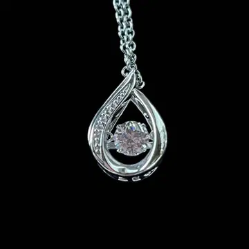 댄싱 스윙 스톤 펜던트 지르코니아