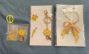 우라시마사카타센 센라 3종 세트 메탈 키링 리본 키링