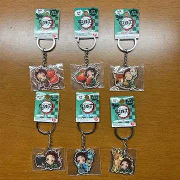 카마도 탄지로 지역 한정 메탈 키링 x 6