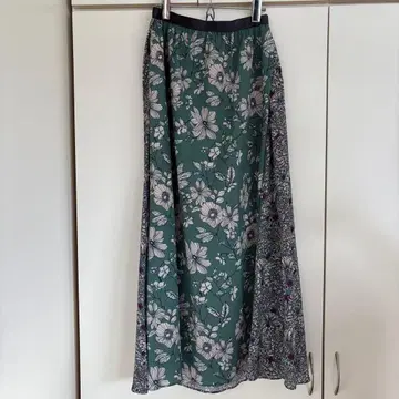 IENA 꽃무늬 롱 스커트