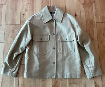 THE SHINZONE 빅 칼라 코튼 자켓