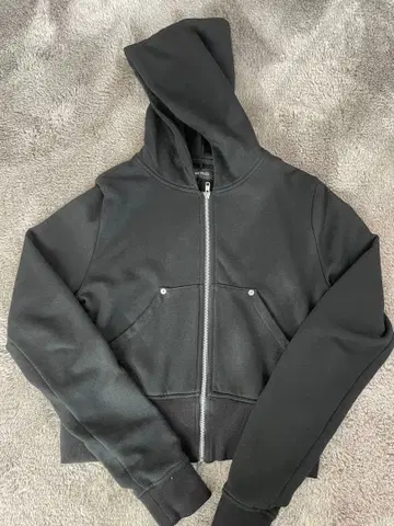 NO MASS PROD 'GLMNIST2' Cropped hoodie