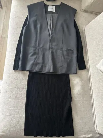 LAGUNAMOON 베스트 포함 롱 원피스 세트